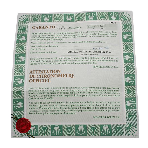 Rolex Datejust Lady 79174